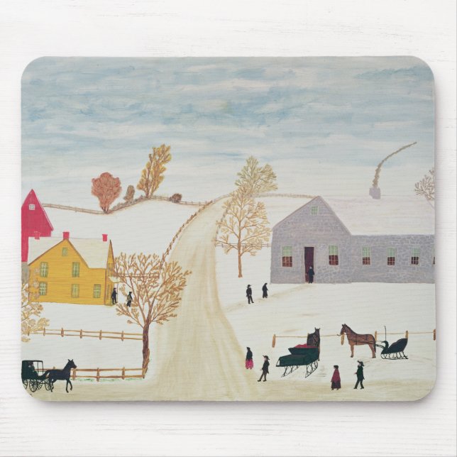 Amish Village Mouse Mat (Front)