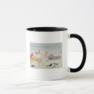 Amish Village Mug