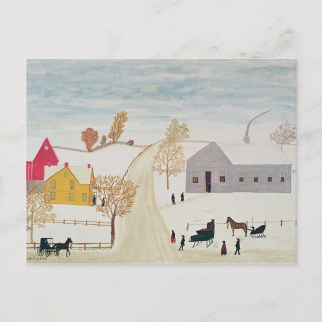 Amish Village Postcard (Front)