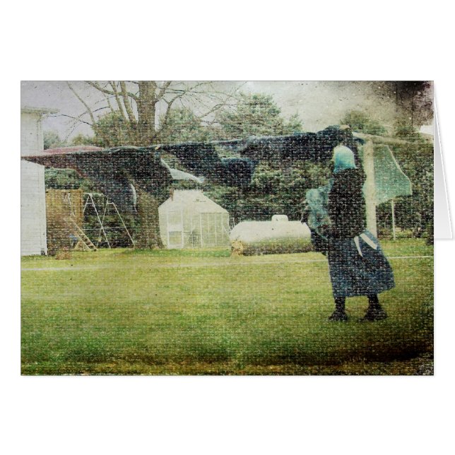 Amish Wash Day (Front Horizontal)