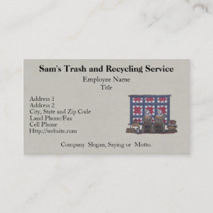 Amish Women Quilting Business Card