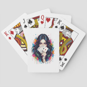 AMITA Infinite Luck Poker Muse Playing Cards