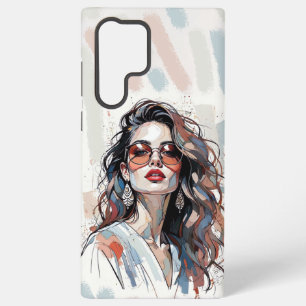 AMITA Soft Pastel Art Woman Phone Cases