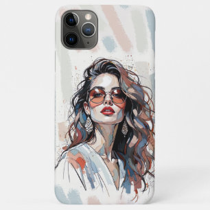 AMITA Soft Pastel Art Woman Phone Cases