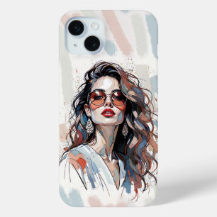 AMITA   Soft Pastel Art Woman Phone Cases