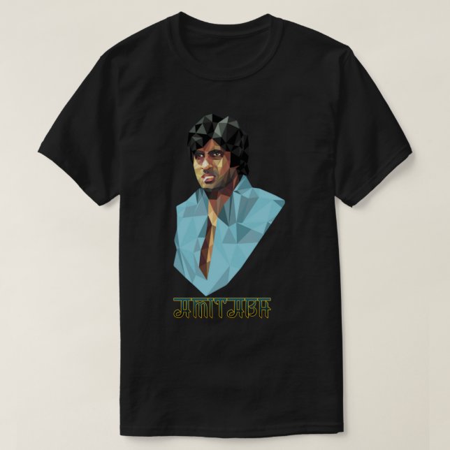 Amitabh Bachchan retro style look T-Shirt (Design Front)