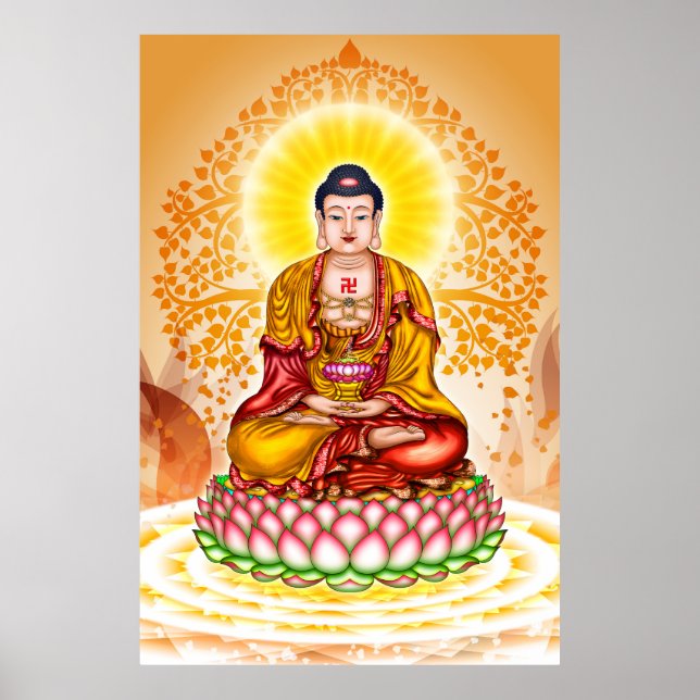 Amitabha Buddha 02 Poster (Front)
