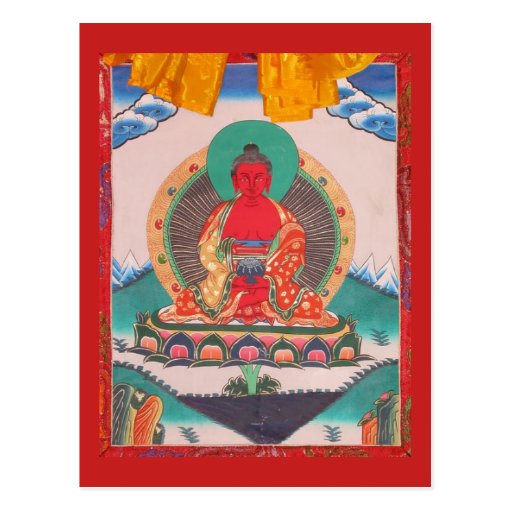 Image of Amitabha Buddha Postcard