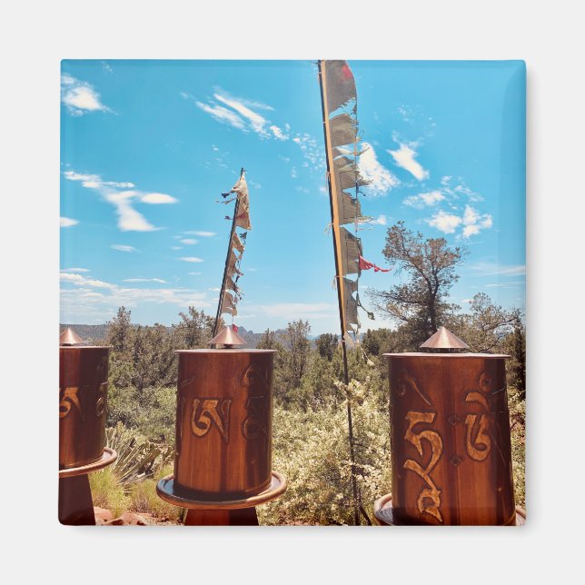 Amitabha Stupa and Peace Park Sedona Photo Magnet (Front)