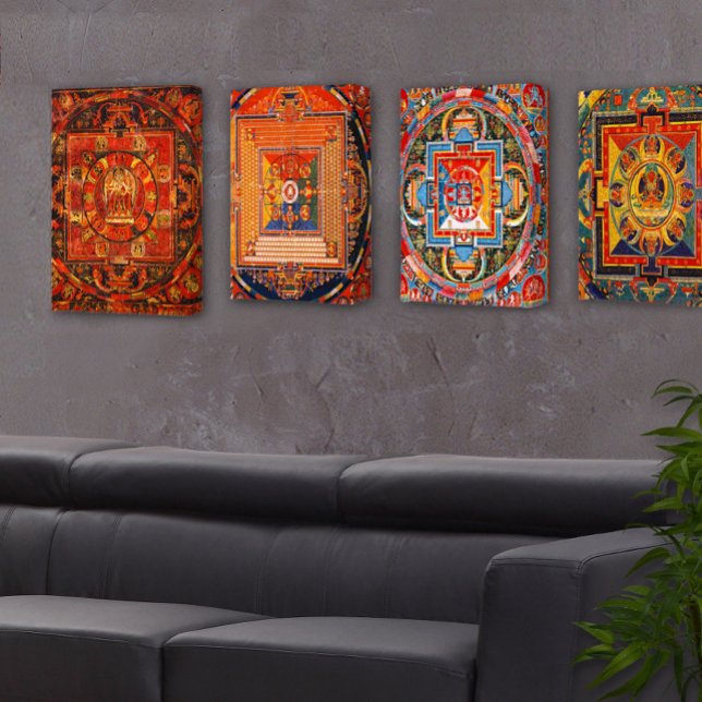 Amitayus Mandala Canvas Print (Creator Uploaded)