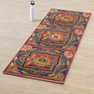 Amitayus Mandala Thangka w/out Monogram Yoga Mat