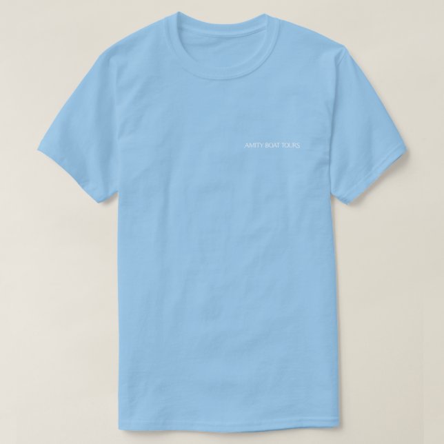 Amity Boat Tours Skipper T-Shirt (Design Front)