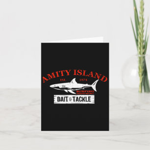 Amity Island It And Tackle Retro Fishing 1 Card