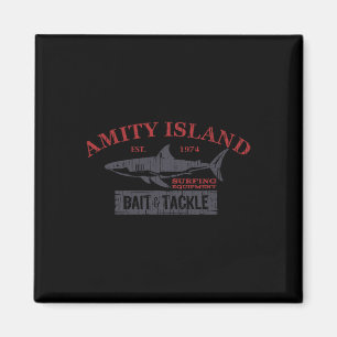 Amity Island It And Tackle Retro Fishing Magnet