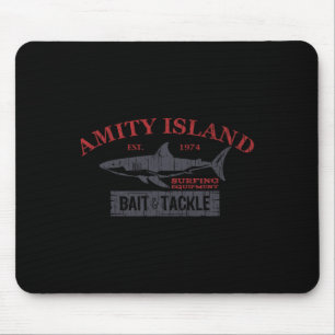 Amity Island It And Tackle Retro Fishing Mouse Mat
