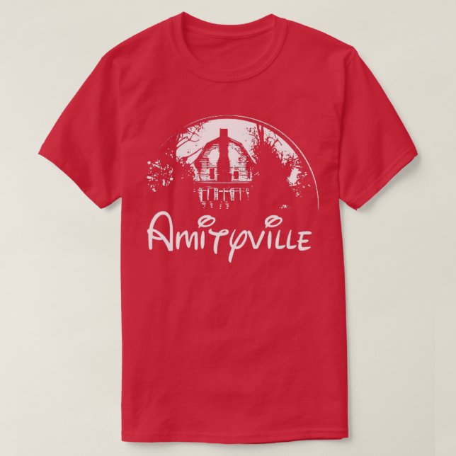 Amityville Unisex Horror Movies T-Shirt (Design Front)
