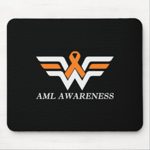 Aml Warrior I'm Fine Acute Myeloid Leukaemia Aware Mouse Mat