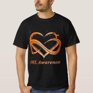 AML Warrior I'm Fine Acute Myeloid Leukaemia Aware T-Shirt