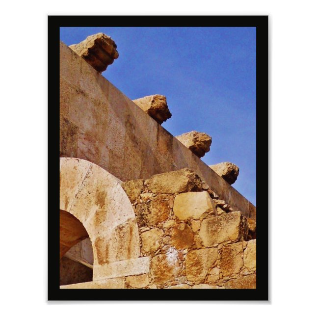 Amman Citadel Ruins Photo Print (Front)