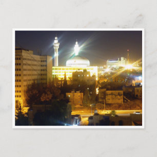 amman night lights postcard