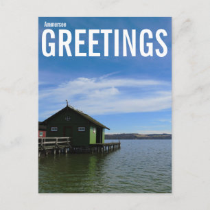 Ammersee Greetings  Postcard