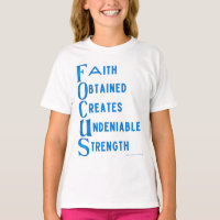 Ammo Apparel USA Focus Acronym Girl's T-Shirt
