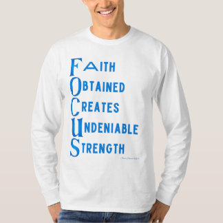 AMMO Apparel USA Focus Acronym Men's Long Sleeve T-Shirt