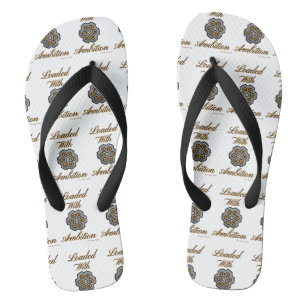 Ammo Apparel USA Loaded With Ambition Unisex Flip Flops