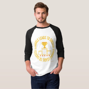 Ammo Apparel USA Struggle To Success Men's Raglan T-Shirt