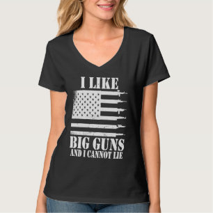 Ammo Gun I like big guns saying 1 T-Shirt