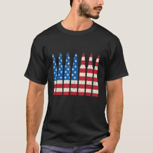 Ammo US Flag Gun Rights 2nd Amendment T-Shirt