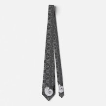 Ammonite Fossil Stone Tie
