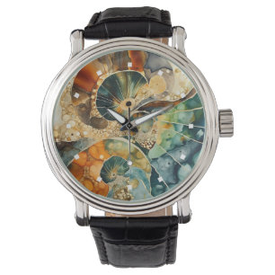 Ammonite Gem Fossil Watch