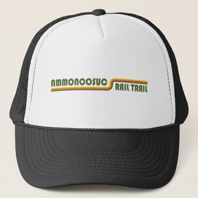 Ammonoosuc Rail Trail New Hampshire Trucker Hat (Front)