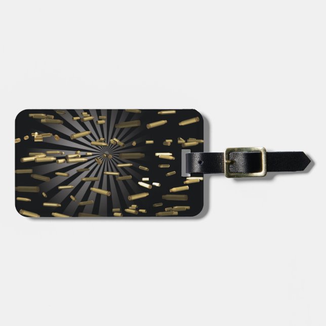 ammunition luggage tag (Front Horizontal)