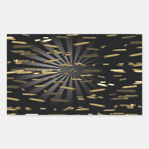 ammunition rectangular sticker
