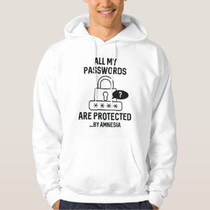 Amnesia Passwords Hoodie