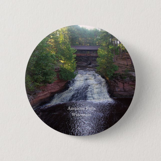 Amnicon Falls button (Front)