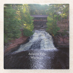 Amnicon Falls glass coaster