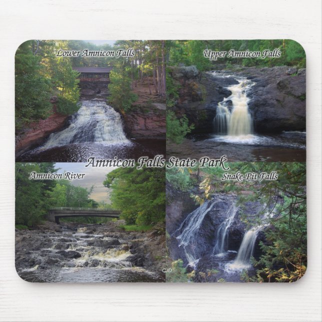 Amnicon Falls State Park mousepad (Front)