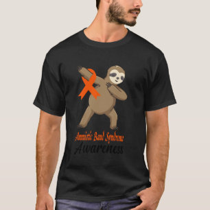 Amniotic Band Syndrome Awareness Orange Ribbon Fun T-Shirt