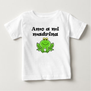 Amo A Mi Madrina Baby T-Shirt