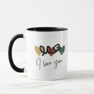 "Amo I Love You" Arab Uncle Coffee Mug