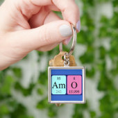 Amo periodic table name keyring (Hand)