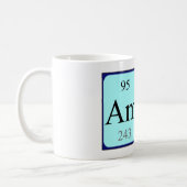 Amo periodic table name mug (Left)