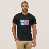 Amo periodic table name shirt (Front Full)