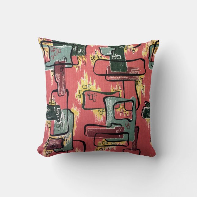 AMOEBA 2 MoJo Pillow PINK (Front)