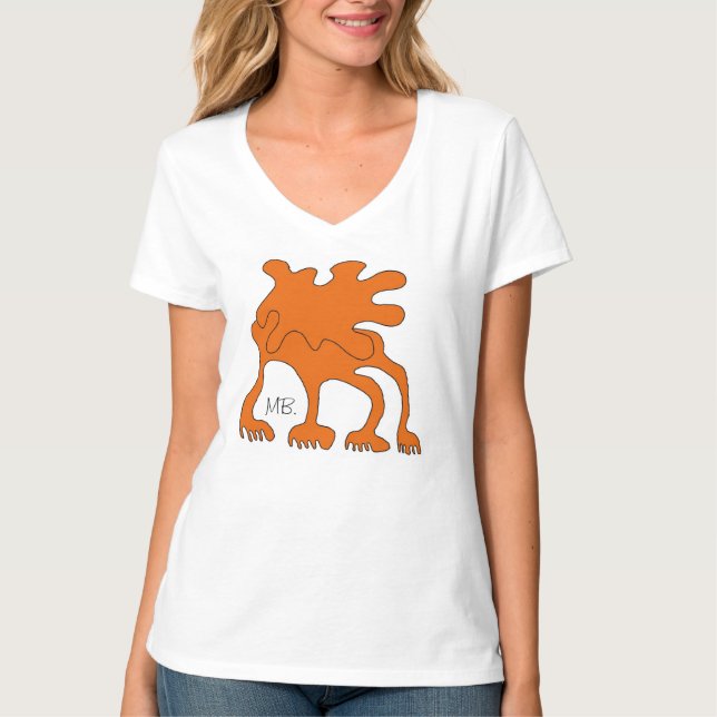 Amoeba Figurative Design Shirt! T-Shirt (Front)