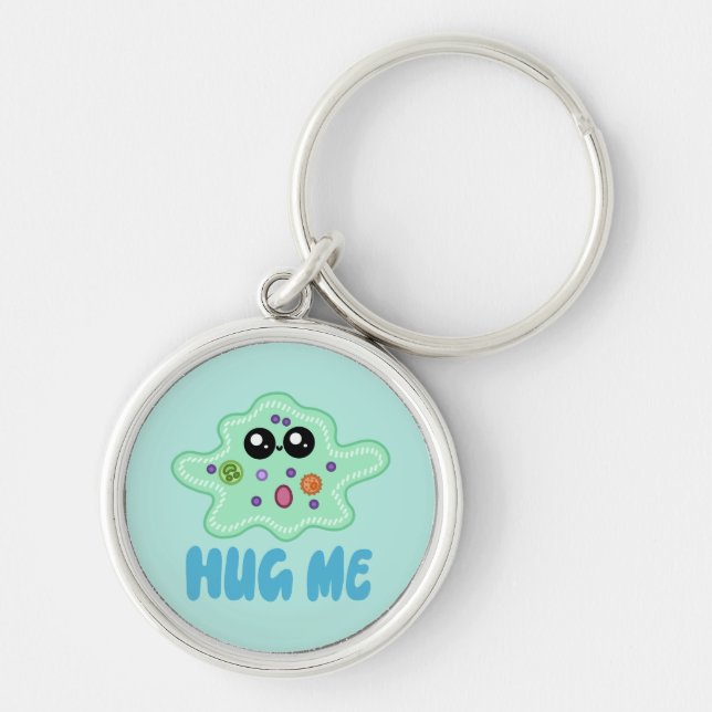Amoeba Hug Key Ring (Front)