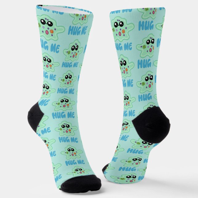 Amoeba Hug Socks (Angled)